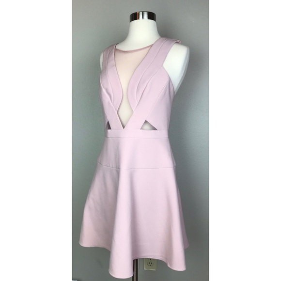 BCBGMaxAzria Britney Dress In Tearose - Picture 3 of 8